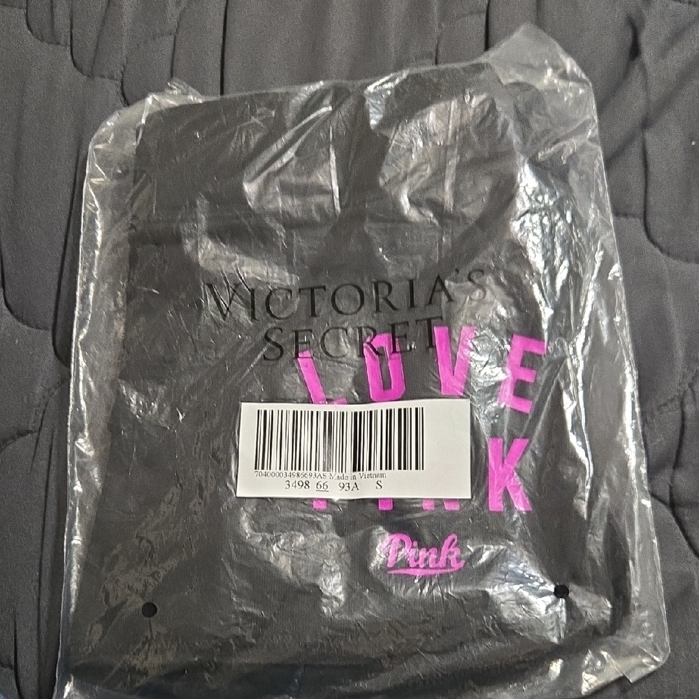 Victoria's Secret Black Shorts with Pink Accents